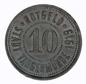 Picture for: 10 pfennig 1919 Tangermunde Saxony