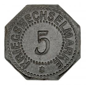 Picture 2 for: 5 pfennig 1917 Bergdorf