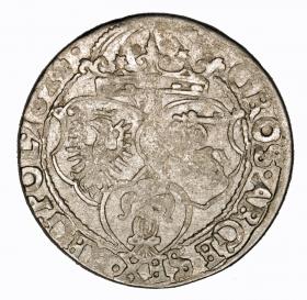 Picture 2 for: 6 groschen 1627 Sigismund III Vasa Krakow