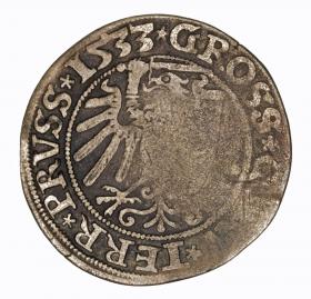 Picture 2 for: Groschen 1533 Sigismund I the Old Torun