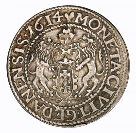 Picture 2 for: 1/4 thaler 1614 Sigismund III Gdansk