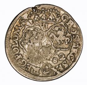 Picture 2 for: 6 groschen 1682 John III Sobieski Bydgoszcz