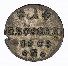 Groschel 1808 Frederick William III Silesia Klodzko