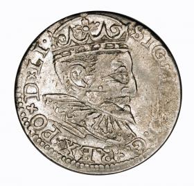 Picture for: 3 groschen 1597 Sigismund III Vasa Riga