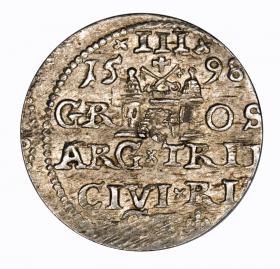 Picture 2 for: 3 groschen 1597 Sigismund III Vasa Riga