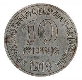 Picture for: 10 pfennig 1918 Goppingen Wurttemberg