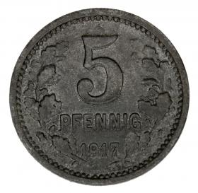 Picture 2 for: 5 pfennig 1917 Bonn Rhineland