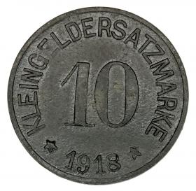 Picture 2 for: 10 pfennig 1918 Hof Bavaria