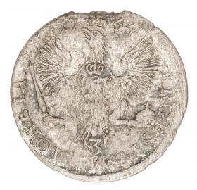 Picture 2 for: 3 kreuzer 1764 Frederick the Great Silesia Wroclaw B