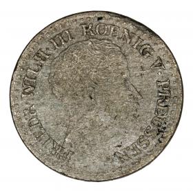 Picture for: 1 silver groschen 1824 Frederick William III Germany Prussia Berlin A