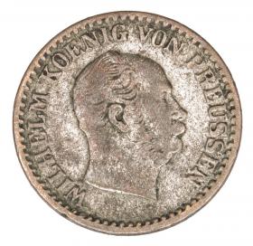 Picture for: 1 silver groschen 1863 Wilhelm I Hohenzollern Germany Prussia Berlin A
