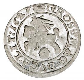 Groschen 1627 Sigismund III Vasa Vilnius