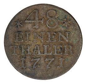 Picture for: 1/48 thaler 1771 Frederick the Great Germany Prussia Berlin