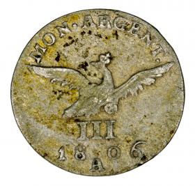 Picture 2 for: 3 groschen 1806 Frederick William III Germany Prussia Brandenburg Berlin