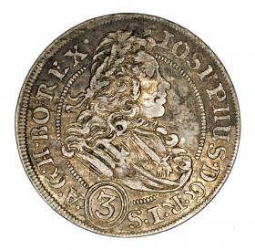 Picture for: 3 kreuzer 1706 Joseph I Wroclaw