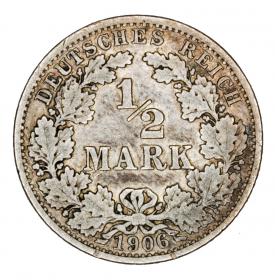 Picture for: 1/2 mark 1906 Wilhelm II Prussia Berlin A
