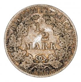 Picture for: 1/2 mark 1907 Wilhelm II Prussia Berlin A