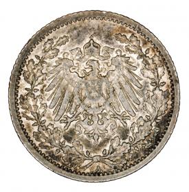 1/2 mark 1913 Wilhelm II Prussia Berlin A