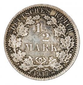 Picture for: 1/2 mark 1917 Wilhelm II Prussia Berlin A