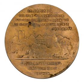 Picture 2 for: Medal 1914 Frederick William Duchy of Cieszyn