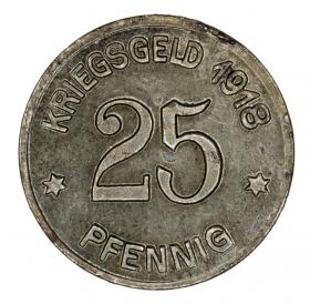 Picture 2 for: 25 pfennig 1918 Coblenz Nadrenia