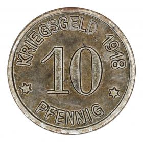 Picture 2 for: 10 pfennig 1918 Neheim Westphalia