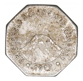 5 pfennig 1917 Warburg Westphalia