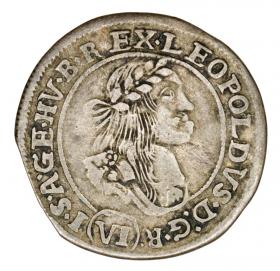 Picture for: 6 kreuzer 1671 Leopold I Hungary