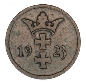 Picture for: 2 pfennig 1923 Free City of Danzig Gdansk