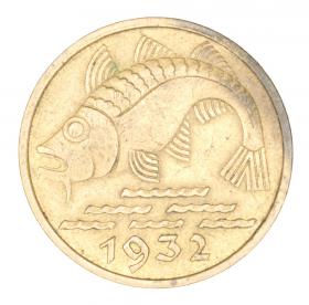 Picture 2 for: 10 pfennig 1932 Free City of Danzig Gdansk Cod