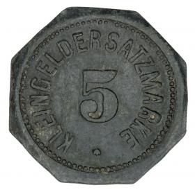 Picture 2 for: 5 pfennig 1917 Mainz Hesse