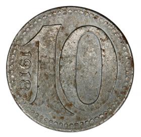 Picture 2 for: 10 pfennig 1918 Mainz Hesse