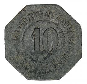 Picture 2 for: 10 pfennig Amberg Bavaria