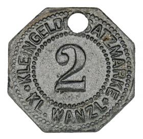 2 pfennig Klein Wanzleben Saxony
