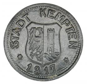 Picture for: 10 pfennig 1917 Kempten Bavaria