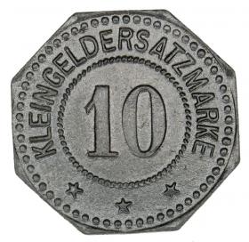 Picture 2 for: 10 pfennig 1917 Coburg Saxony