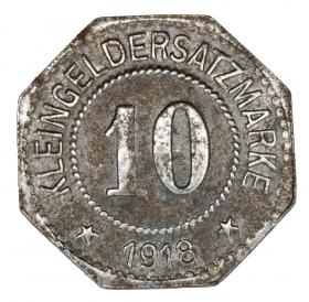Picture 2 for: 10 pfennig 1918 Zwickau Saxony