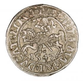 Picture for: Half groschen 1547 Sigismund II Augustus Vilnius