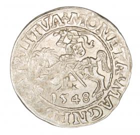 Picture for: Half groschen 1548 Sigismund II Augustus Vilnius