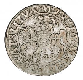 Picture for: Half groschen 1548 Sigismund II Augustus Vilnius