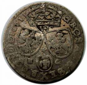 Picture 2 for: 6 groschen 1661 John Casimir Poznan