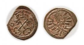 Denar 1608 Sigismund III Vasa Poznan