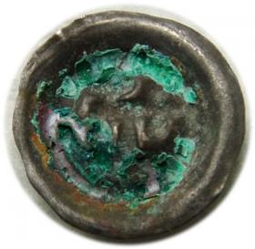 Picture 2 for: Brakteat Kwadrat z krzyżami Zakon Krzyżacki