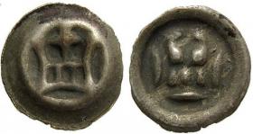 Picture for: Brakteat Korona otwarta Zakon Krzyżacki