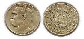 Picture for: 5 złotych 1936 Józef Piłsudski