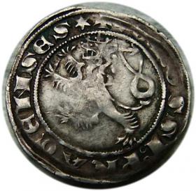 Picture 2 for: Prague groschen John the Blind Bohemia Kutna Hora