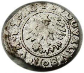 Picture 2 for: Półgrosz 1526 Ludwik I Jagiellończyk Świdnica