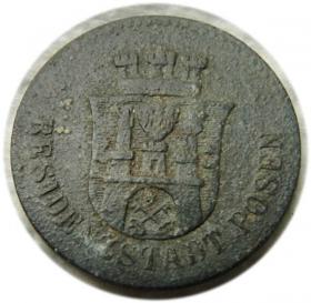 Picture 2 for: 10 Pfennig 1917 Poznan Posen notgeld