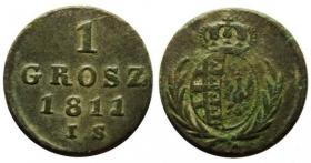 Picture for: Grosz 1811 Księstwo Warszawskie Warszawa