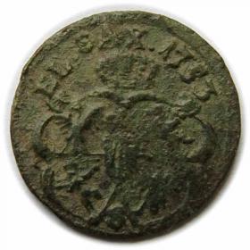 Picture 2 for: Schilling 1753 Augustus III Gubin